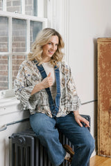 Tiffany Print Cardigan
