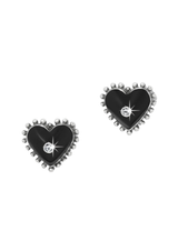 Pretty Tough Amour Heart Post Earrings