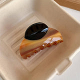 Brown/Black Large Hair Claw