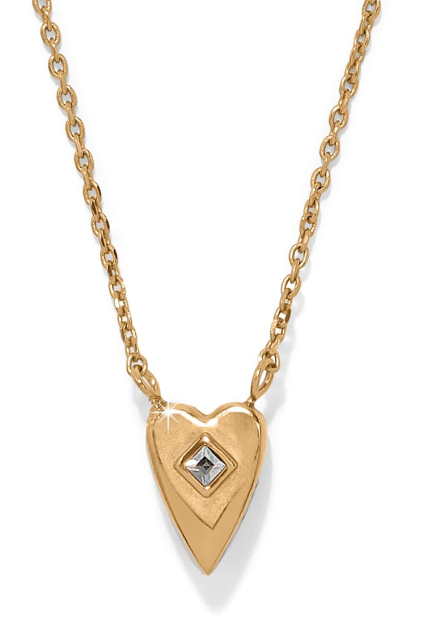 Heart Love Messages “I Am” Reversible Necklace