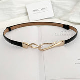 BLACK THIN BELT