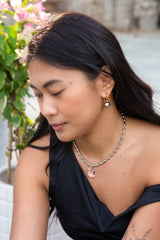 Die Heart Necklace - Stainless Steel