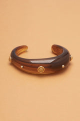 Yellow Jade Resin Bangle