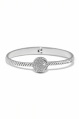 Illumina Celeste Dome Hinged Bangle