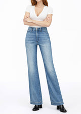 Quinn Wide Leg Trouser Denim Pants