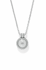 Illumina Celeste Dome Silver Necklace