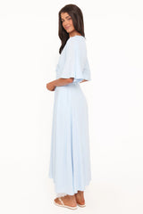 Liberty Light Blue Midi Dress