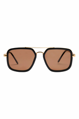 Cruz Black / Brown Polarized Sunglasses