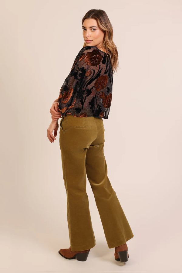 Bloom Black Print Blouse