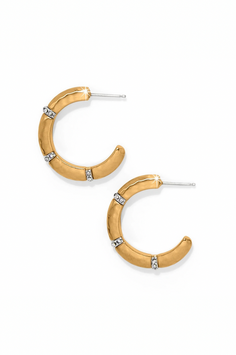 Meridian Geo Open Hoop Earrings