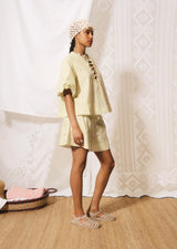 Pale Yellow Cosimo Top