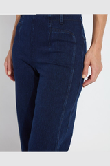 Layton Dark Indigo Wide Leg Crop