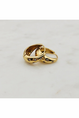 Scattered Stars Mini Hoops
