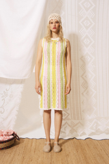 Cosima Multicolor Knit Robe Dress