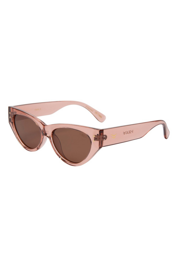 Carly Watermelon / Brown Polarized Lens Sunglasses