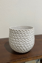 White/Mix Small Dot Ceramic Ginny Pot