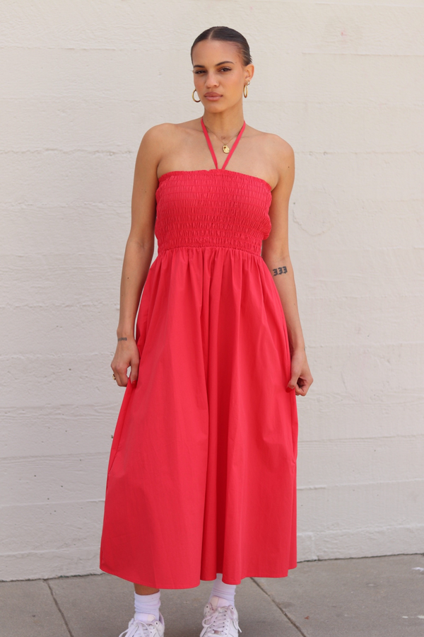 Osorio Red Dress