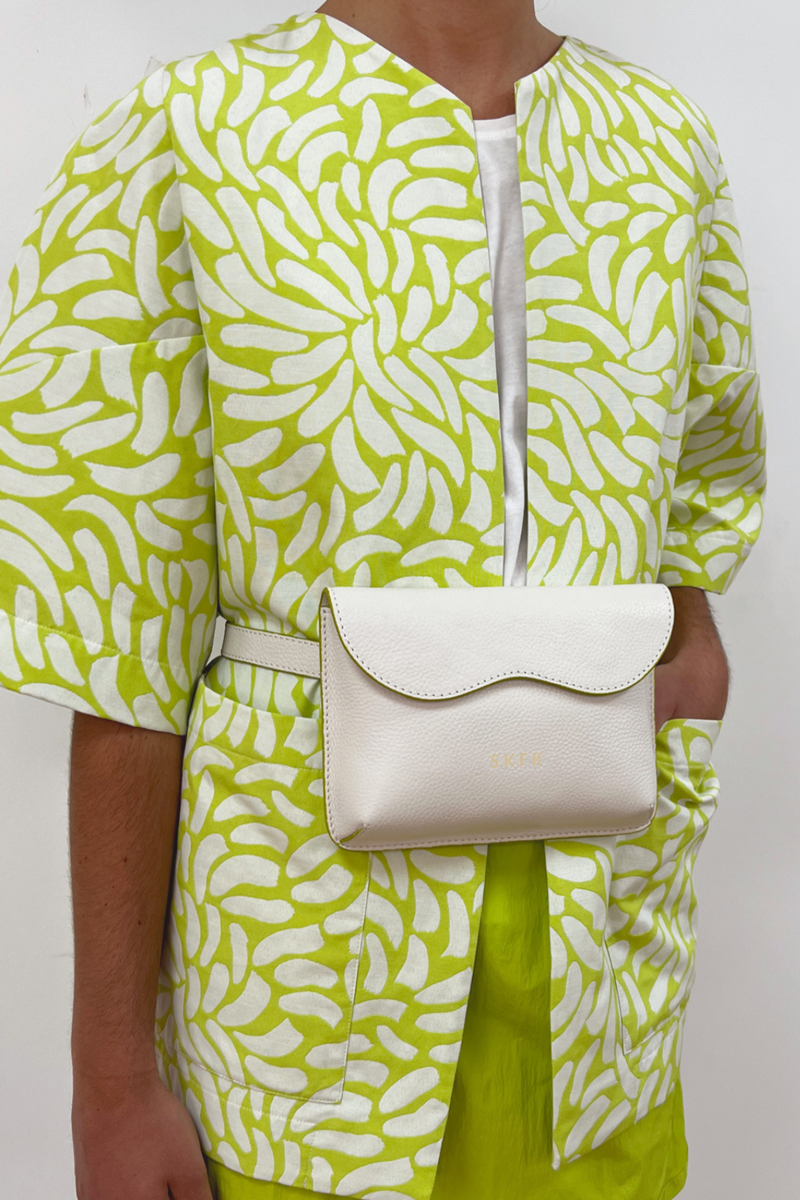 SKFK White Purse