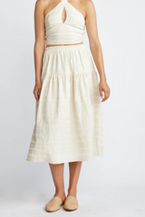 Cream Darma Skirt