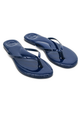 Indie Navy Patent Sandal