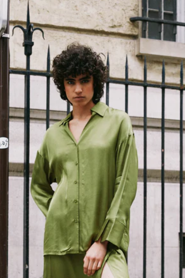 Olive Clemme Long Sleeve Top