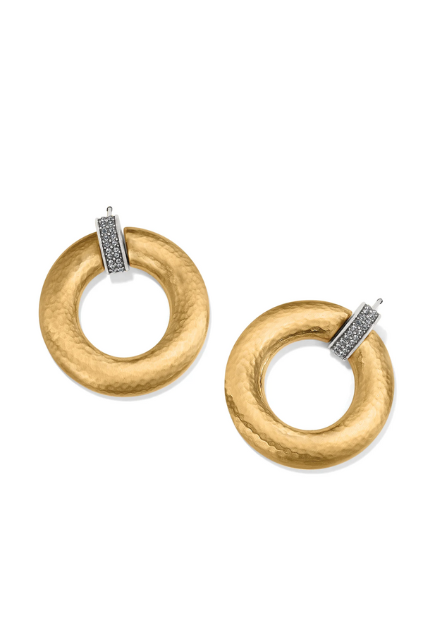 Meridian Geo Post Drop Earrings