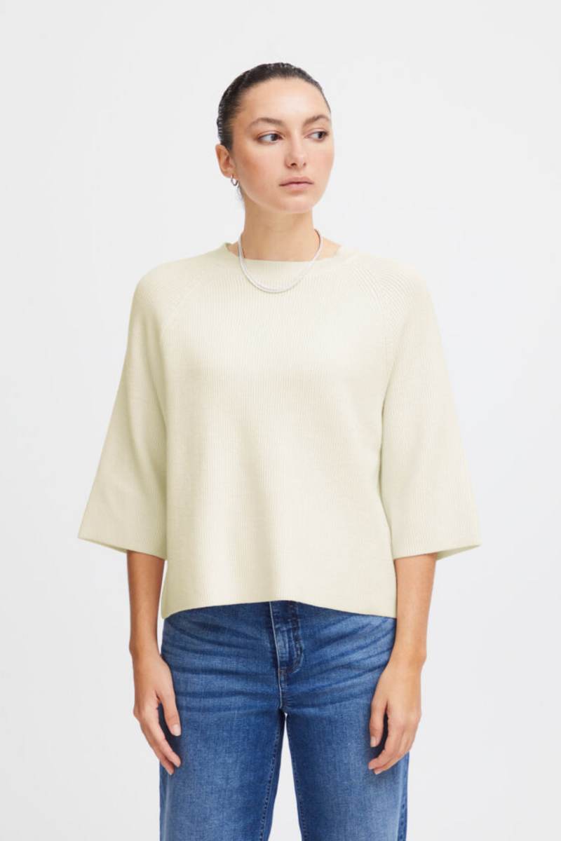 Birch Boston Mid Sleeve Knit Top