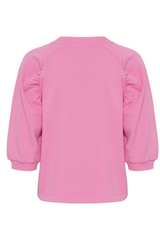 Super Pink Yarla Sweatshirt Short Sleeve
