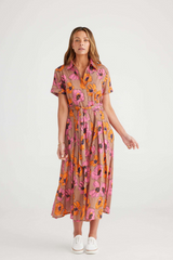 Bromley Rosselini Short Sleeve Dress
