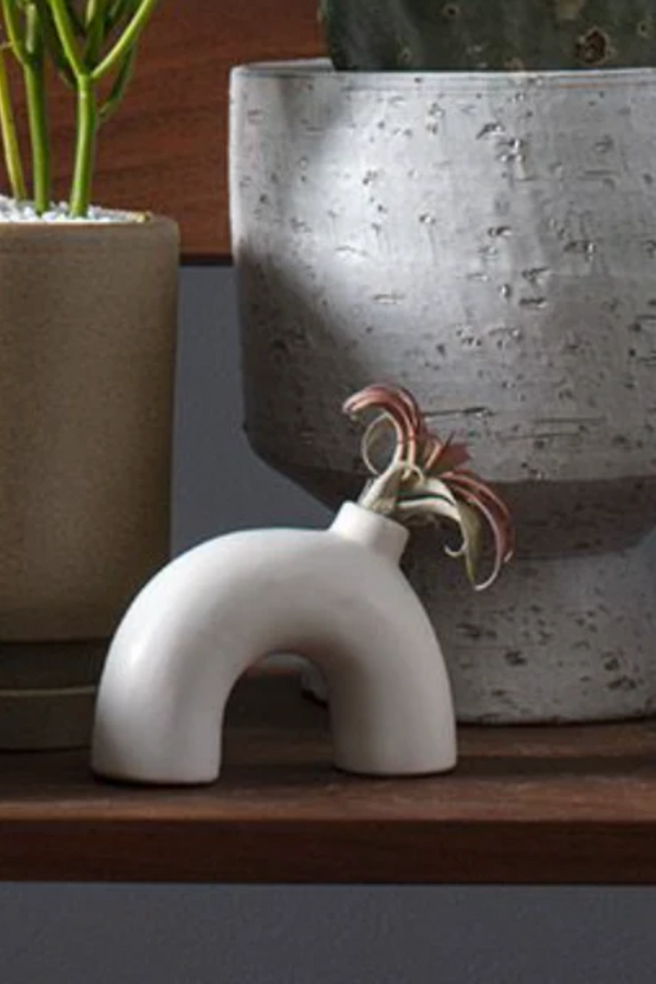 White Elia Vase