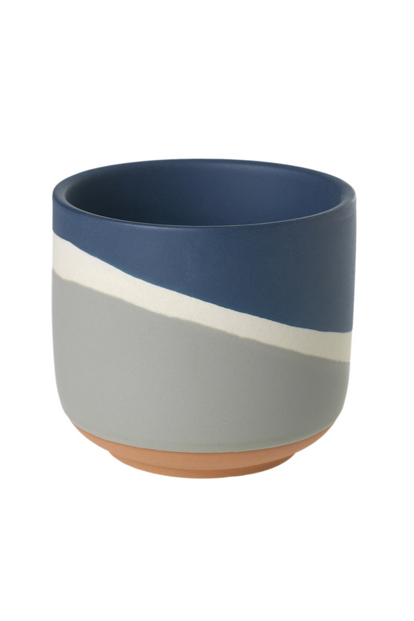 Blue/Grey Color Way Pot