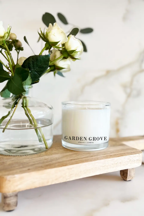 Garden Grove | Apricot + Jasmine Coconut Wax Candle