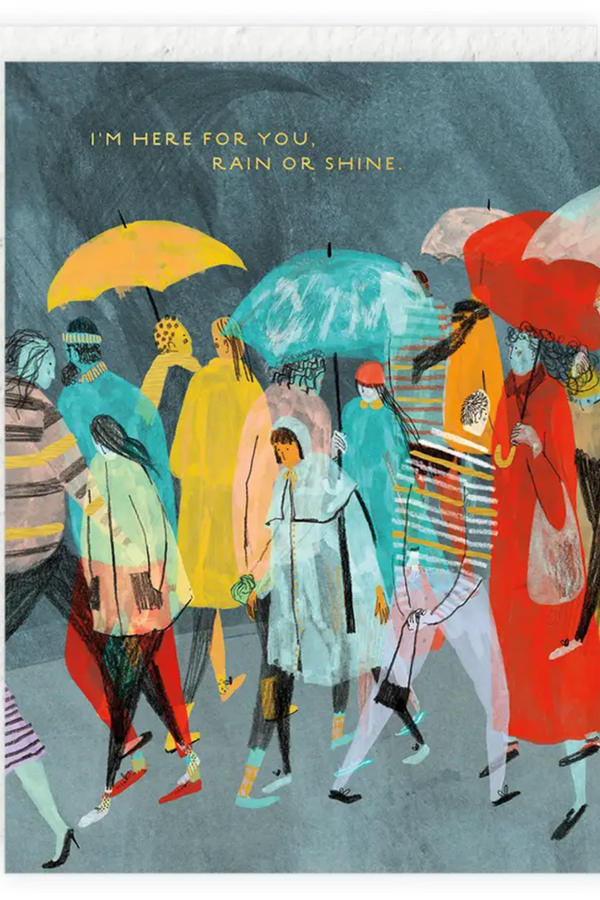Rain or Shine - Sympathy Card