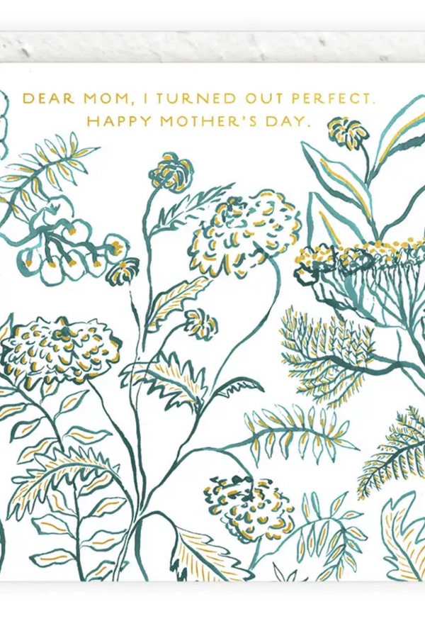 Whimsical Floral - Mother's Day Card