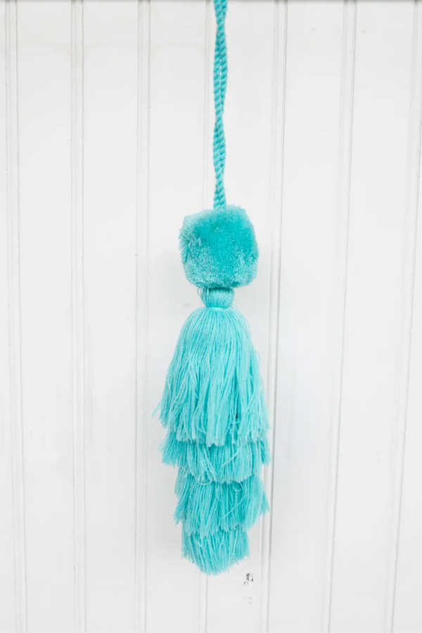 Turquoise Tassel