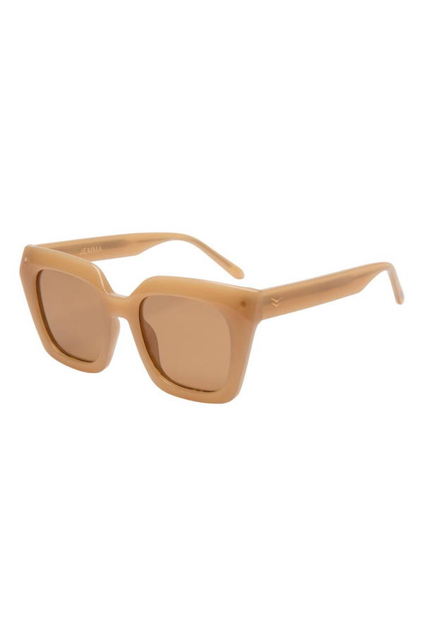 Jemma Vanilla Brown Lens Sunglasses