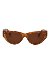 Carly Havana Tort Brown Polarized Lens Sunglasses