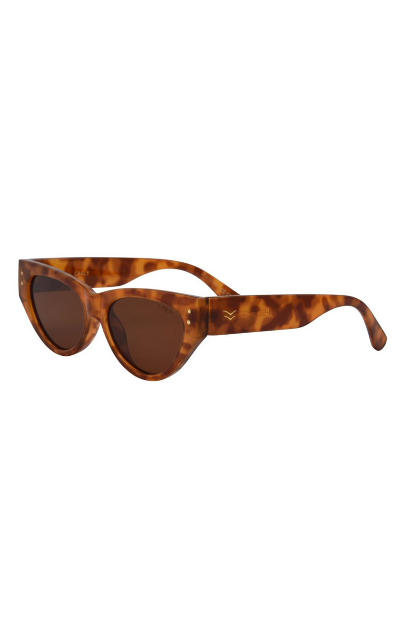 Carly Havana Tort Brown Polarized Lens Sunglasses