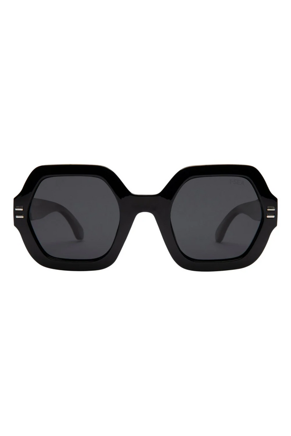 Joni Black Smoked Polarized Lens Sunglasses