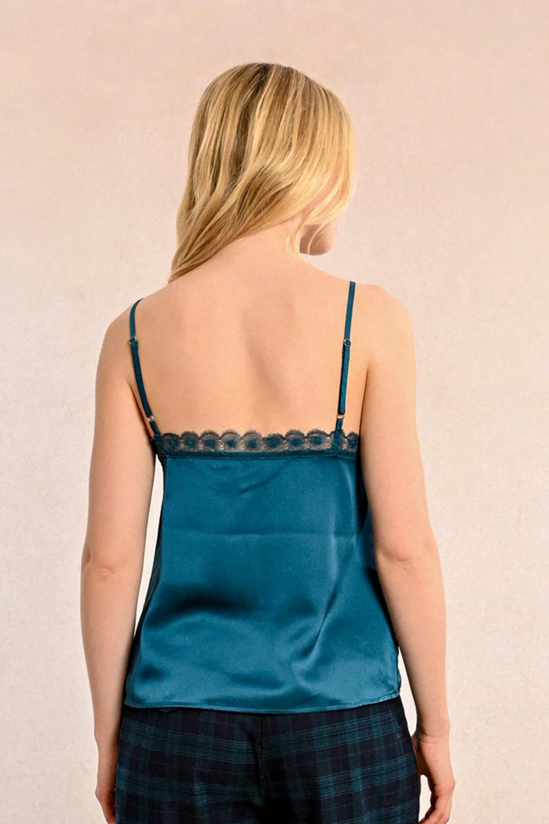 Blue Lace Cami
