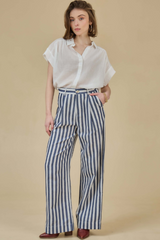 Blue Stripe Pants