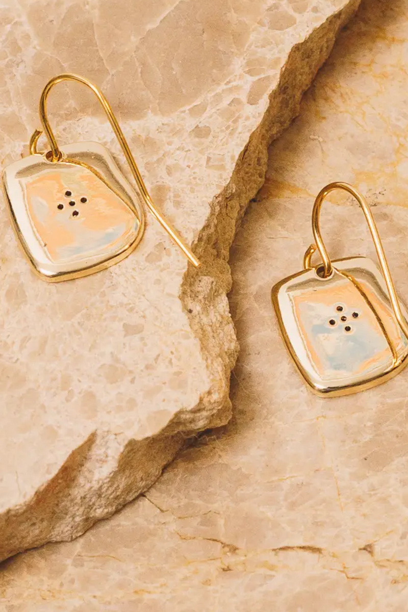 Jardena Starburst Drop Earrings