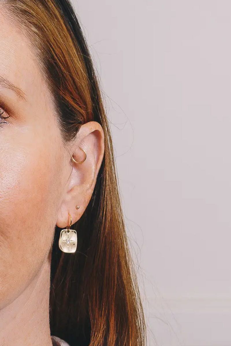 Jardena Starburst Drop Earrings
