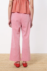 Red Edvina Pants