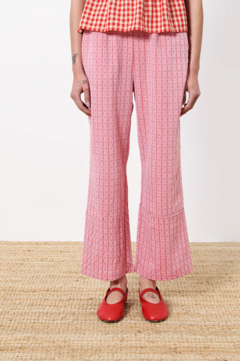 Red Edvina Pants