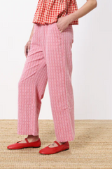 Red Edvina Pants