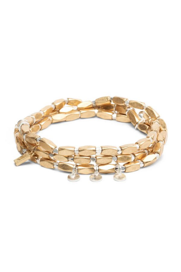 Metal Wrap - Iconic/Disc/Gold & Silver