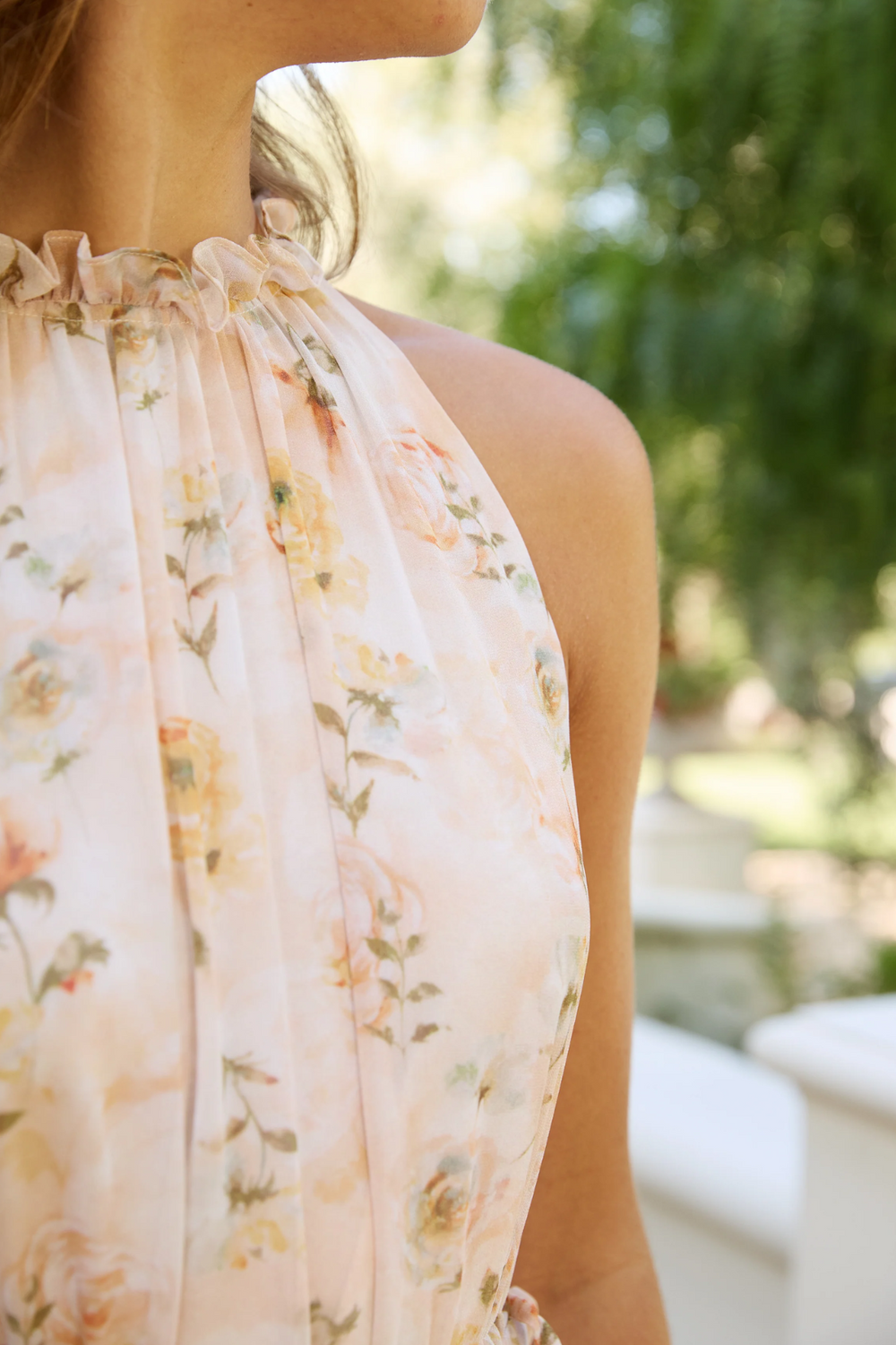 linen midi white dress Linley White Linen Midi Dress