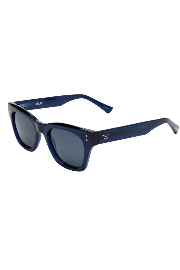 Milo Dark Seas Smoke Polarized Glasses