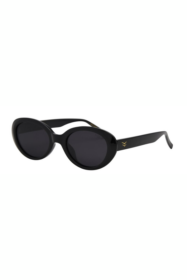 Monroe Black Smoke Polarized Glasses